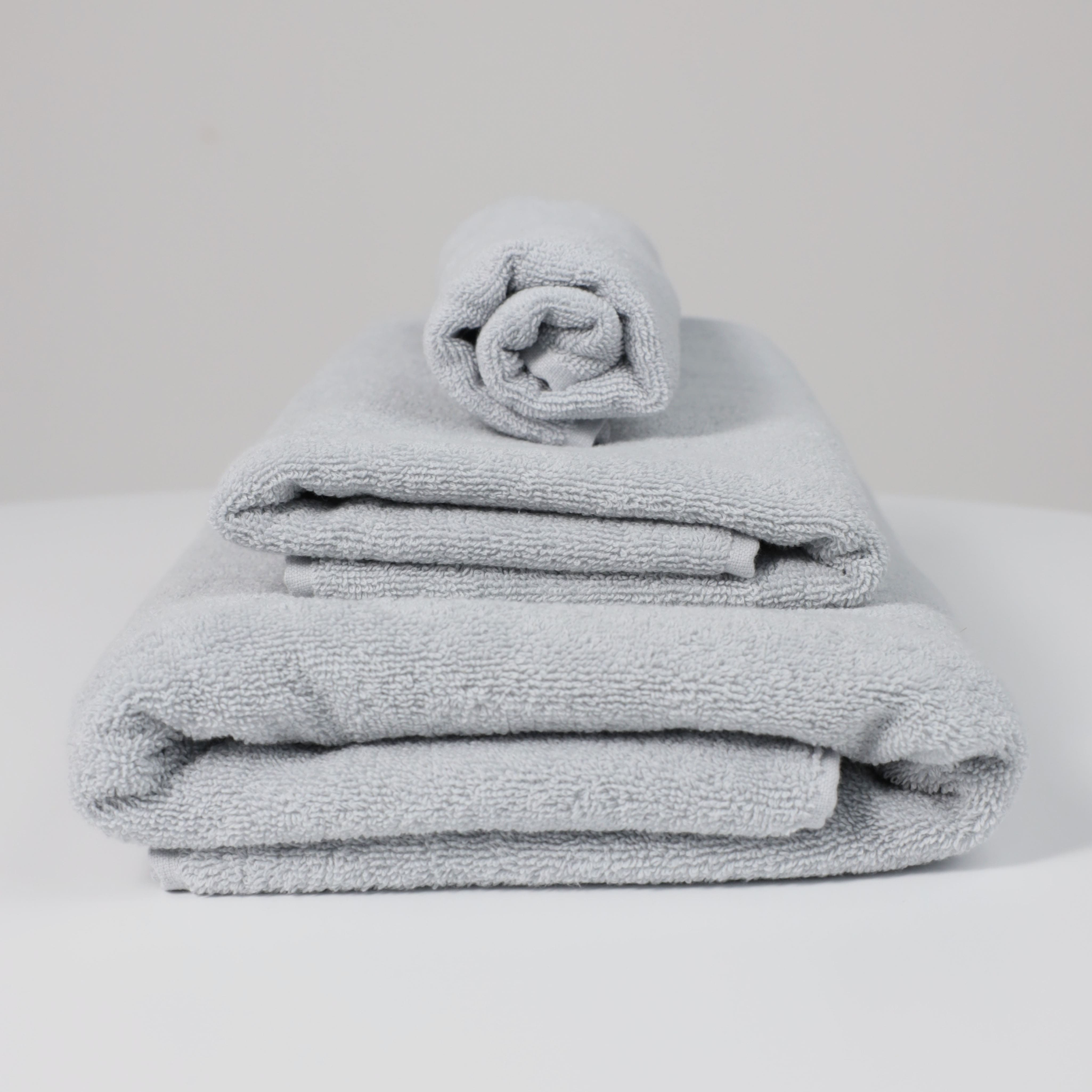 Полотенце махровое, 30*60см, серый Е2022-133