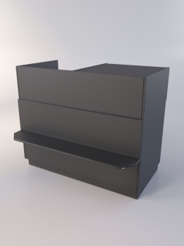 Прилавок "РОНА" №9-4, Черный