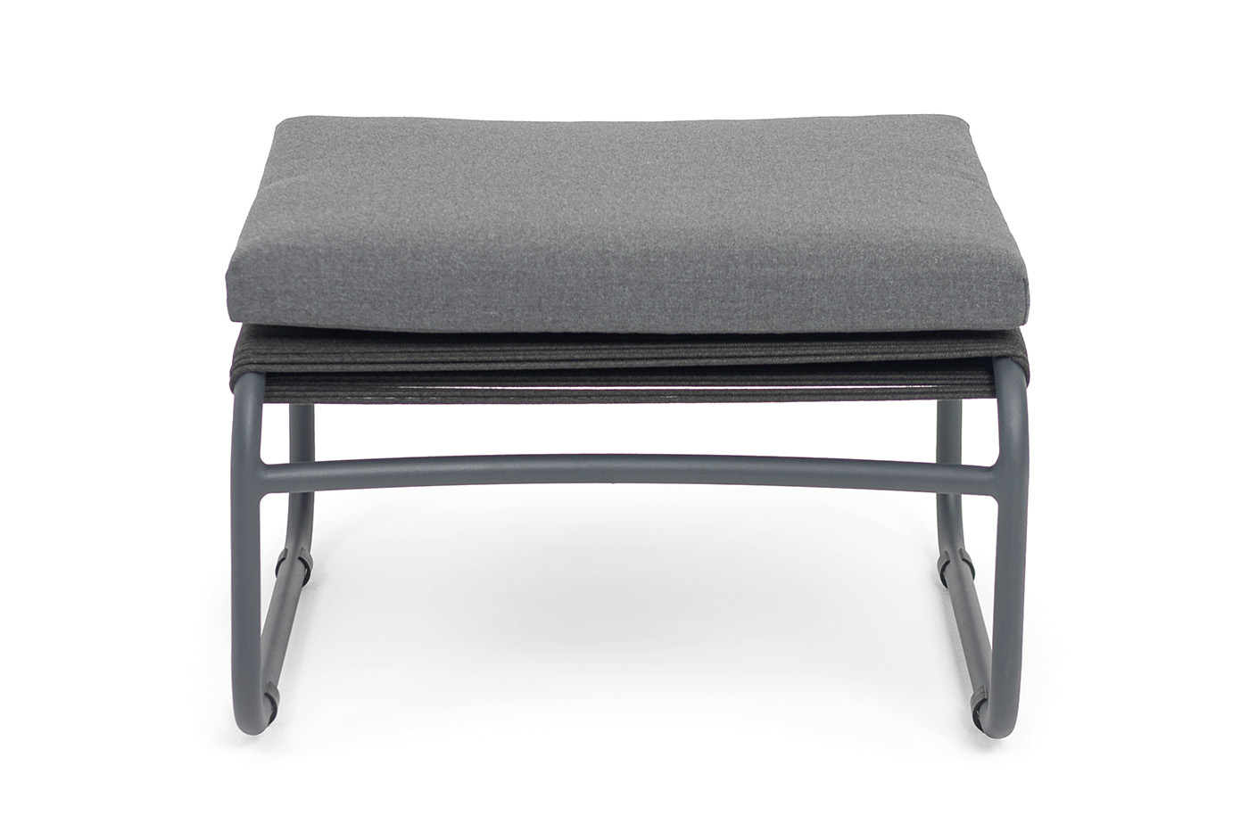 "Ането" пуф плетеный из роупа