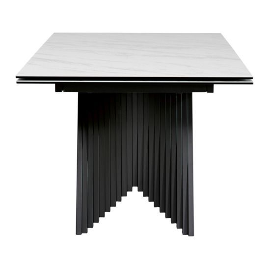 Стол Ivar 180, MARBLES Белый мрамор, итальянская керамика