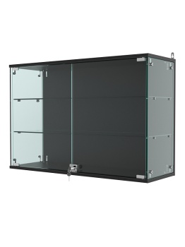 Витрина "АТРИУМ" настенная №3-1Г, Черный