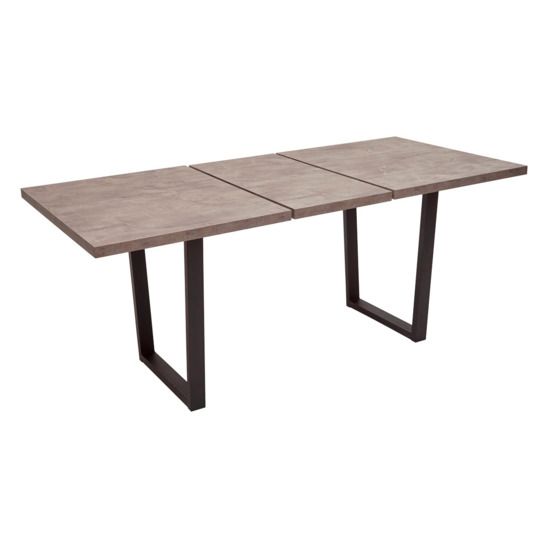 Стол Лофт, Оникс/ Черный