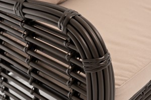 "Ницца" диван из искусственного ротанга трехместный