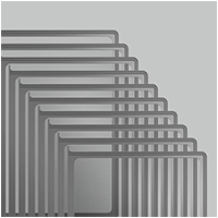Панель для демосистемы серая формат А4 (10шт.)