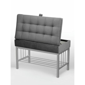 Банкетка Н-76 (серый/серый)