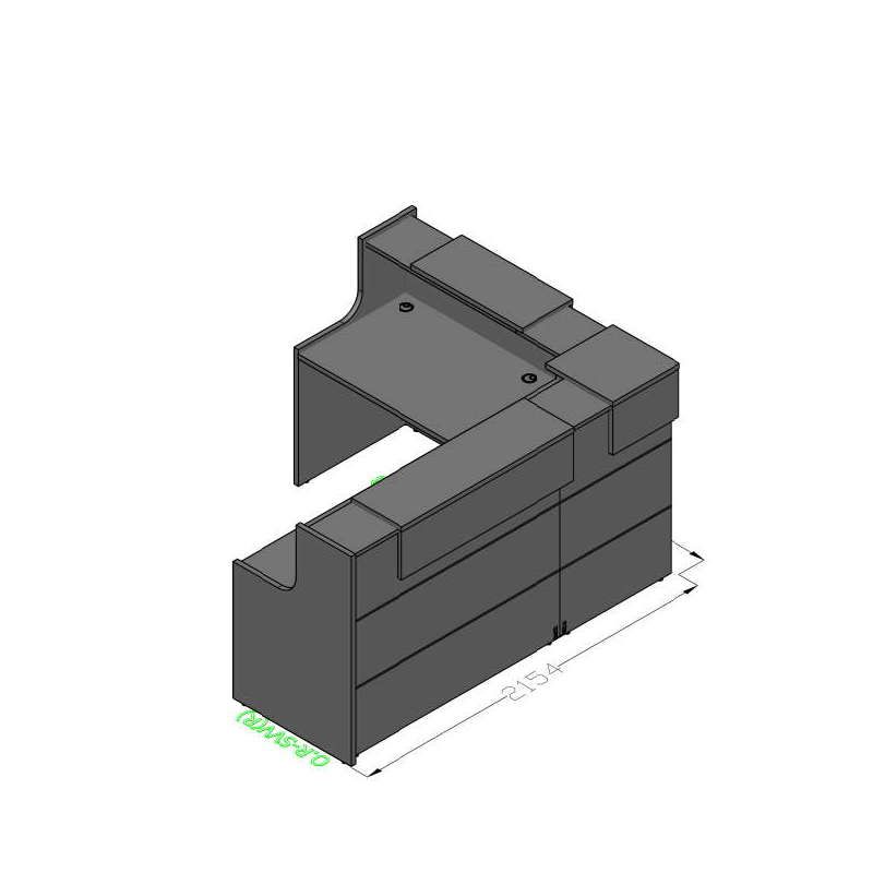 Стойка ресепшен комплект №28 O.R-K-28