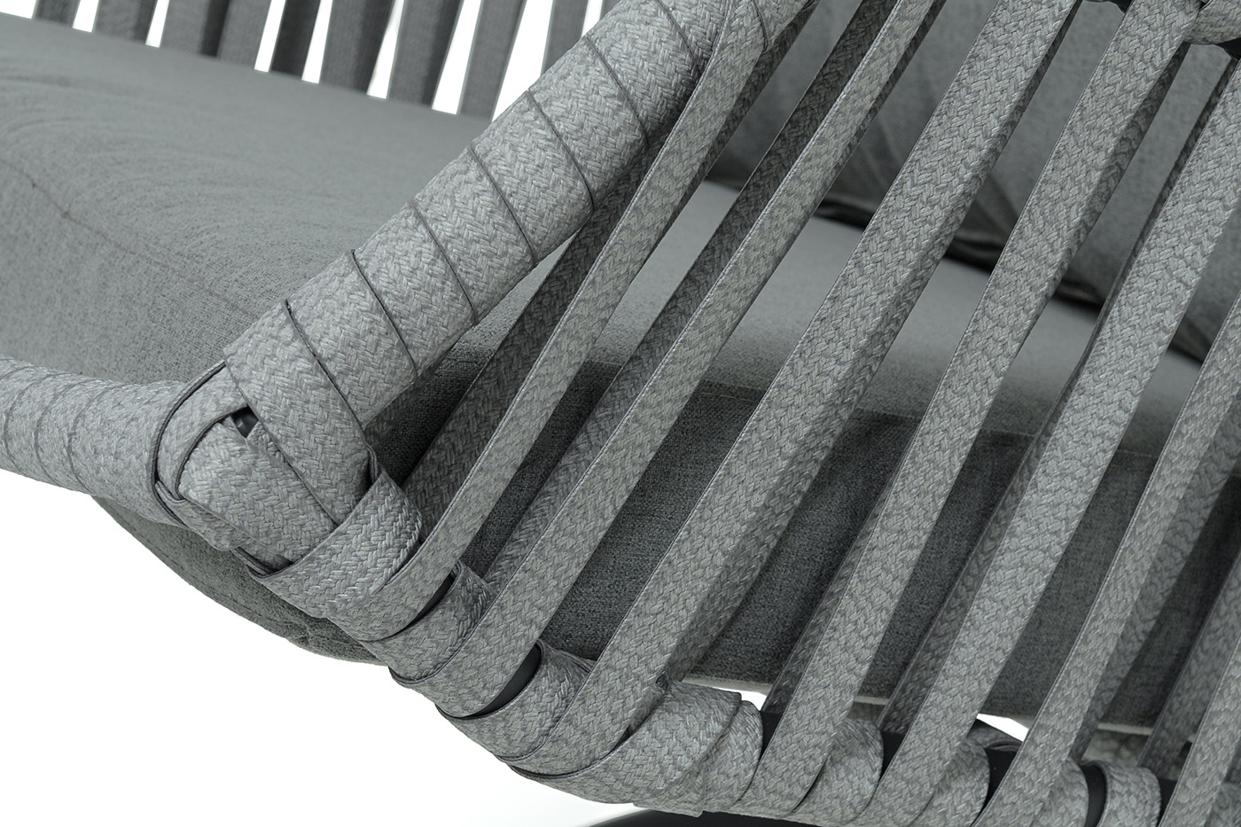 "Капри" подвесное кресло из искусственного ротанга