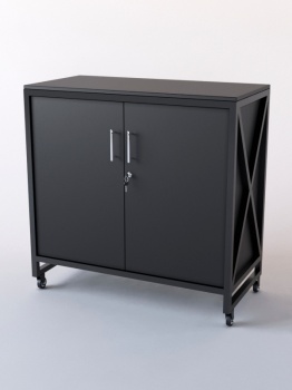 Прилавок "ЛОФТ СТИЛЬ" №120 (закрытый), Черный