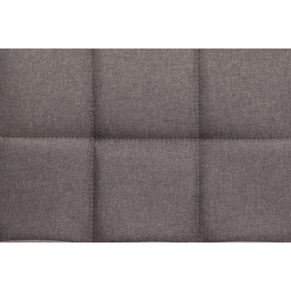 Кресло поворотное Rosio, серый, ткань