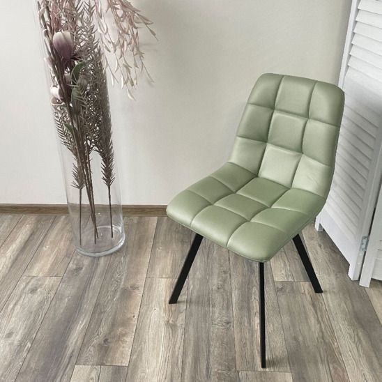 Стул CHILLI SQUARE, серо-зеленый
