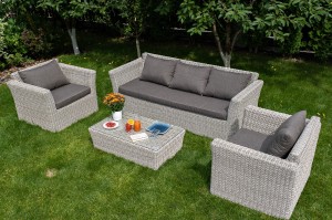 "Капучино" лаунж-зона из искусственного ротанга