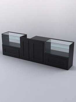 Комплект прилавков "ОРНАМЕНТ" №1, Черный