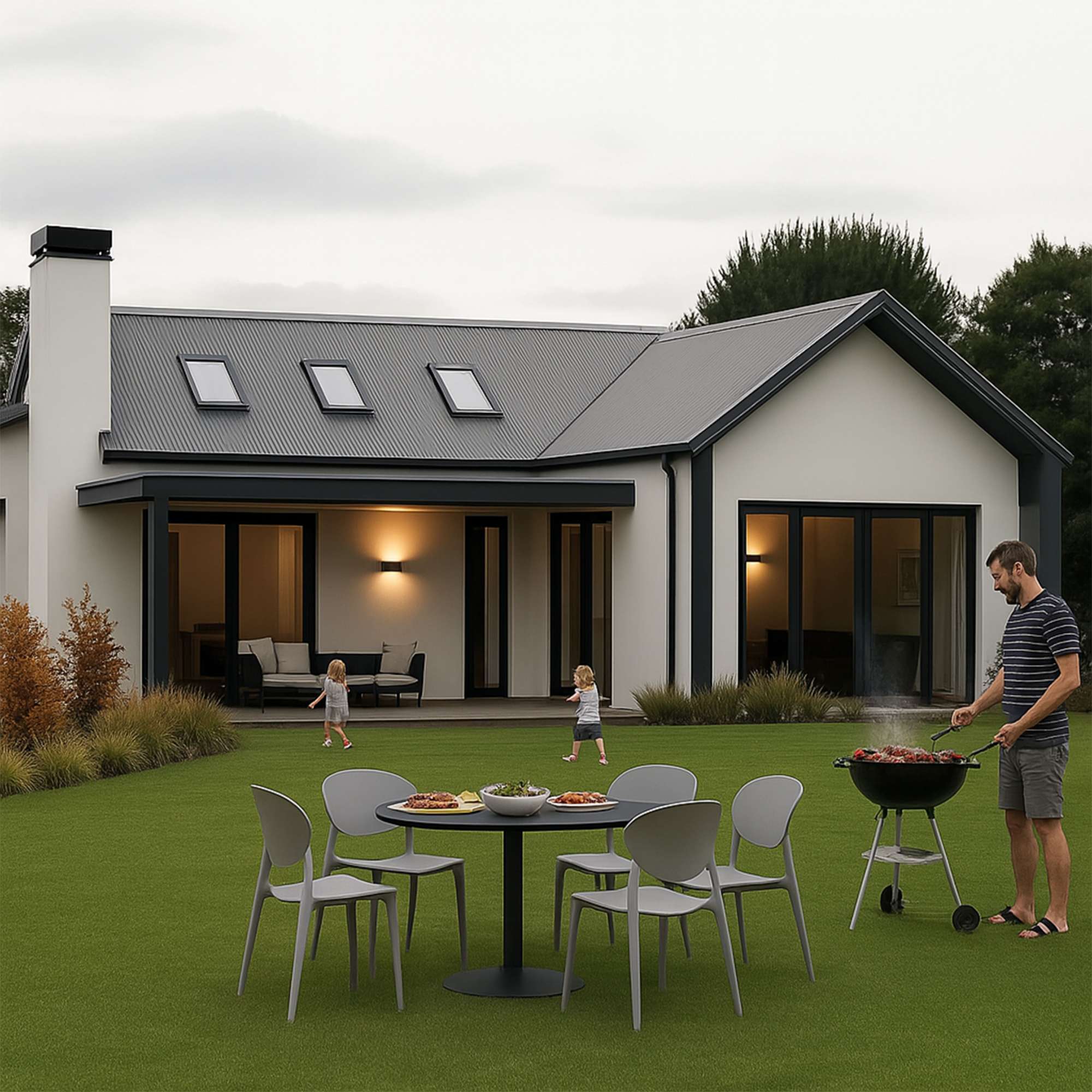 Стул PEPPI, серый