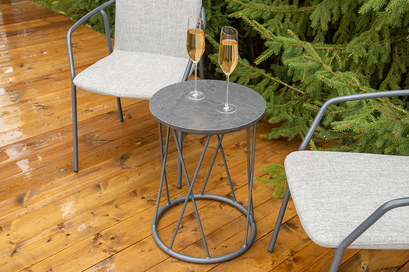 "Марокко" кофейный комплект из алюминия