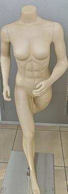 F04154 Манекен женский бегущий, без головы, H=1550 мм 90/70/94