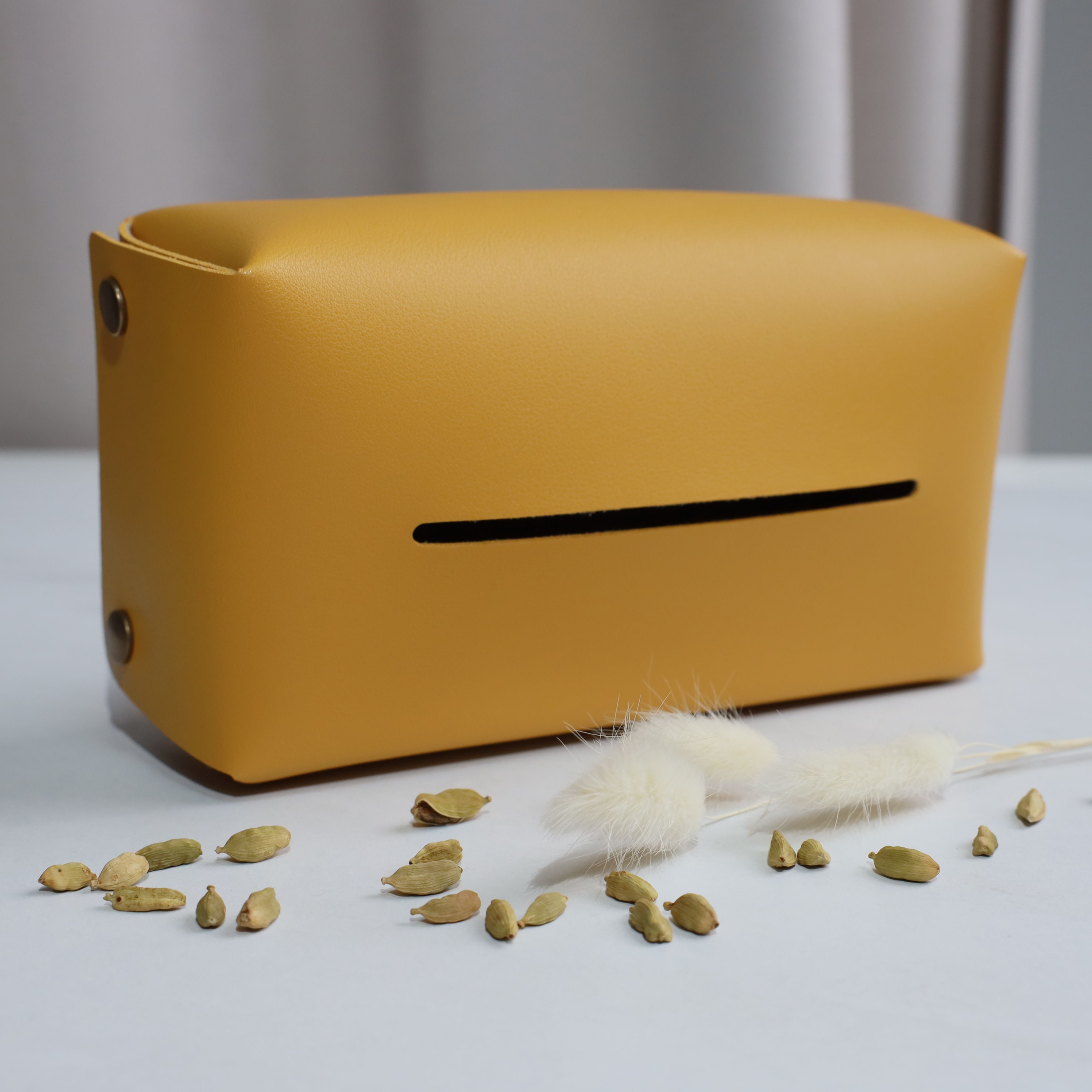 Салфетница COLLETTE, желтый, 21*12*8см