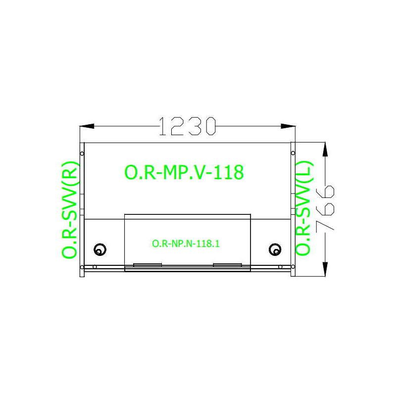 Стойка ресепшен комплект №4 O.R-K-4