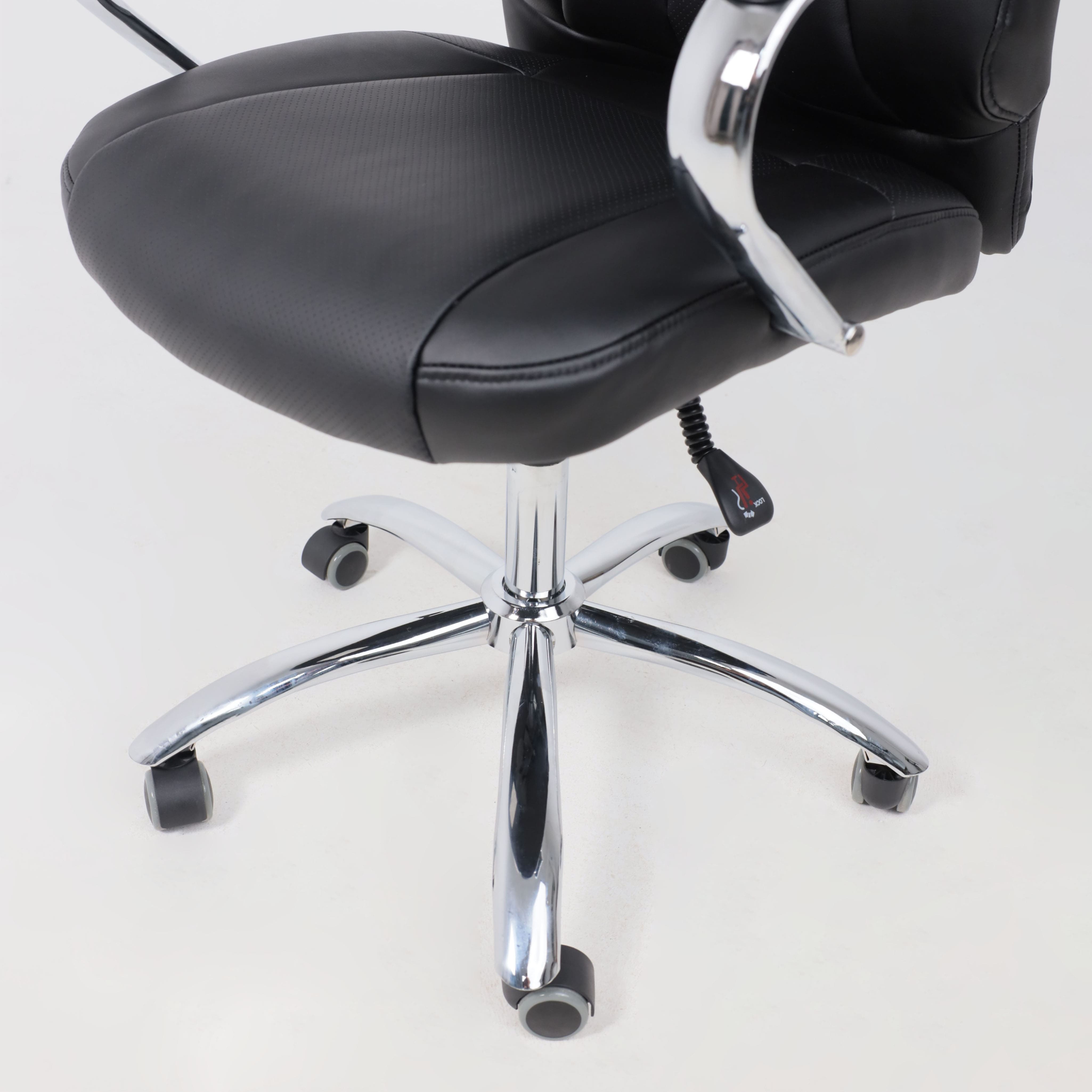 Кресло поворотное KING A, ECO, черный