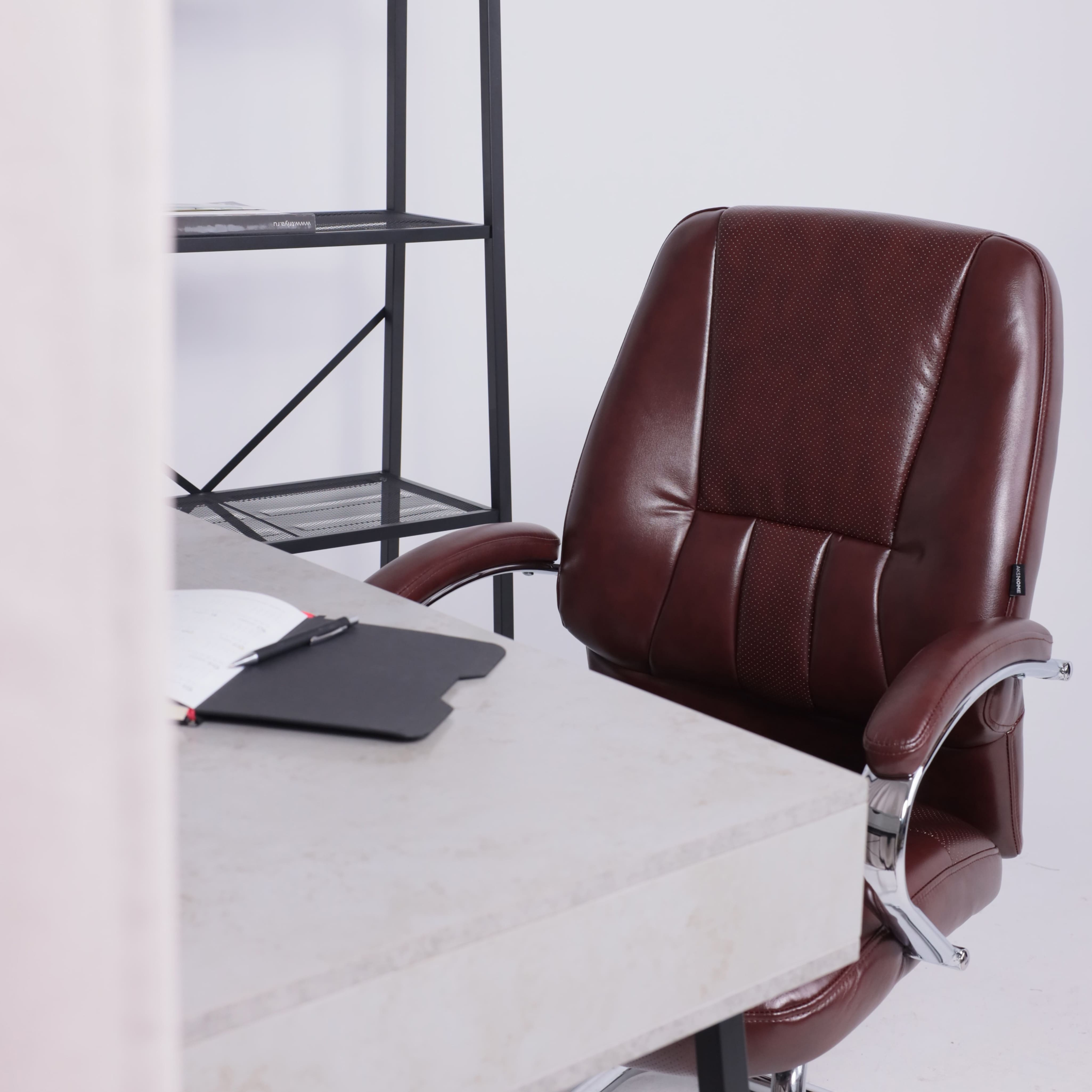 Стул King, коричневый бриллиант, экокожа