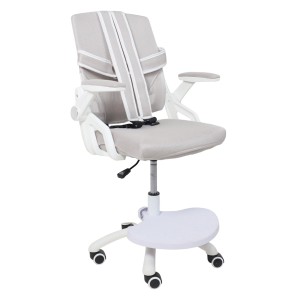 Кресло поворотное Moon, серый, сетка