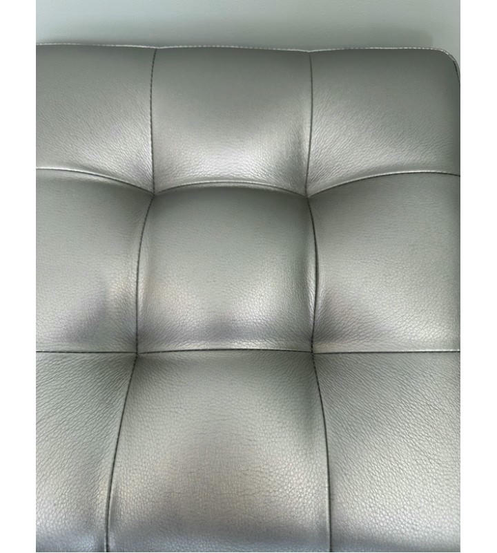 Пф-400-Я Кожа (темно серебряный)