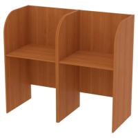 Стол оператора Дэссе 2-х местный, вишня оксфорд