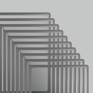 Панель для демосистемы серая формат А4 (10шт.)