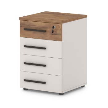 Тумба приставная T-230 Лавана - Lavana цвет Таксония медовая и Бежевый песок