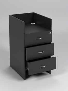 Прилавок под кассу "ЭКОНОМ" №6 (450мм), Черный