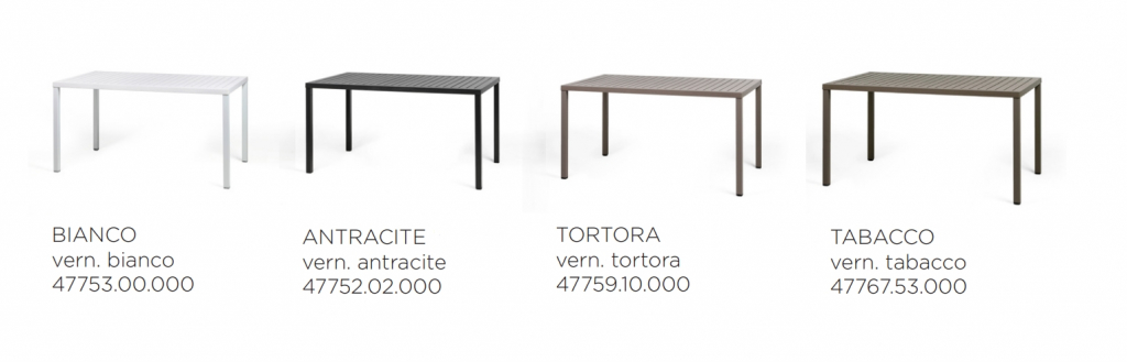 Стол пластиковый обеденный Cube 140x80 белый