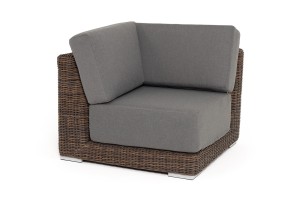 "Капри" модуль диванный угловой с подушками