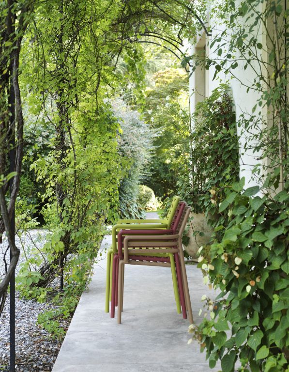 Кресло пластиковое Doga мятный