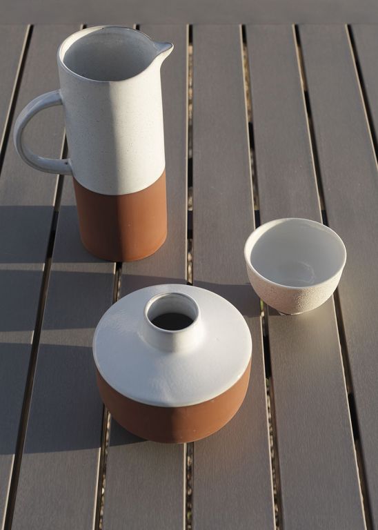 Столик пластиковый кофейный Aria 100 тортора