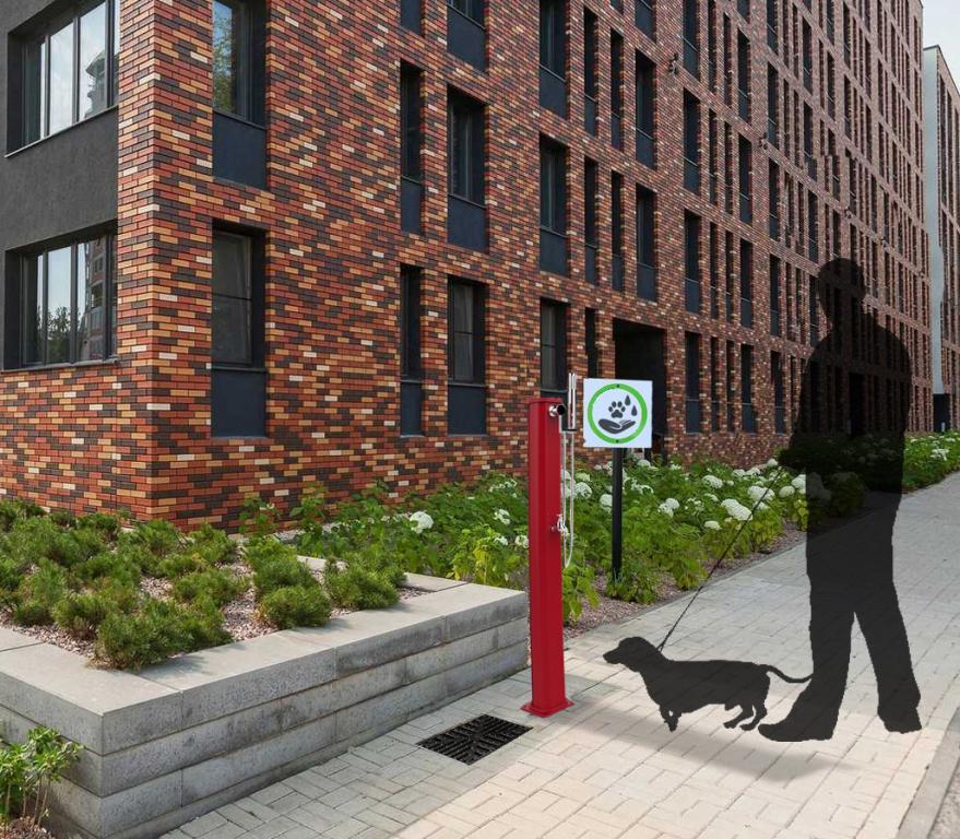 Душ уличный для ног Jolly Go JG 185 антрацит