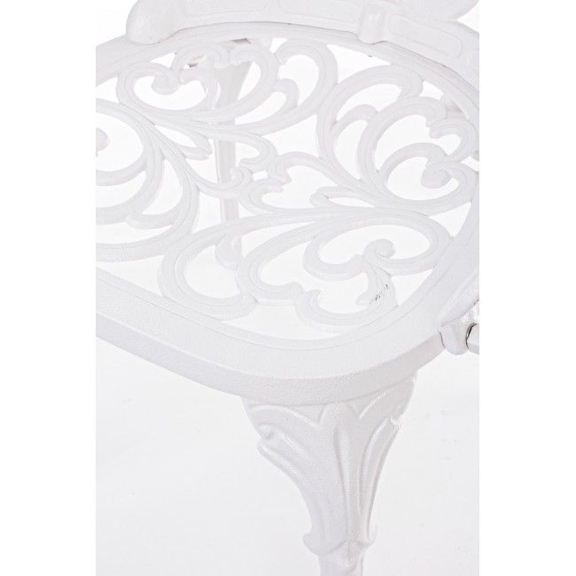 Кресло металлическое Victoria белый