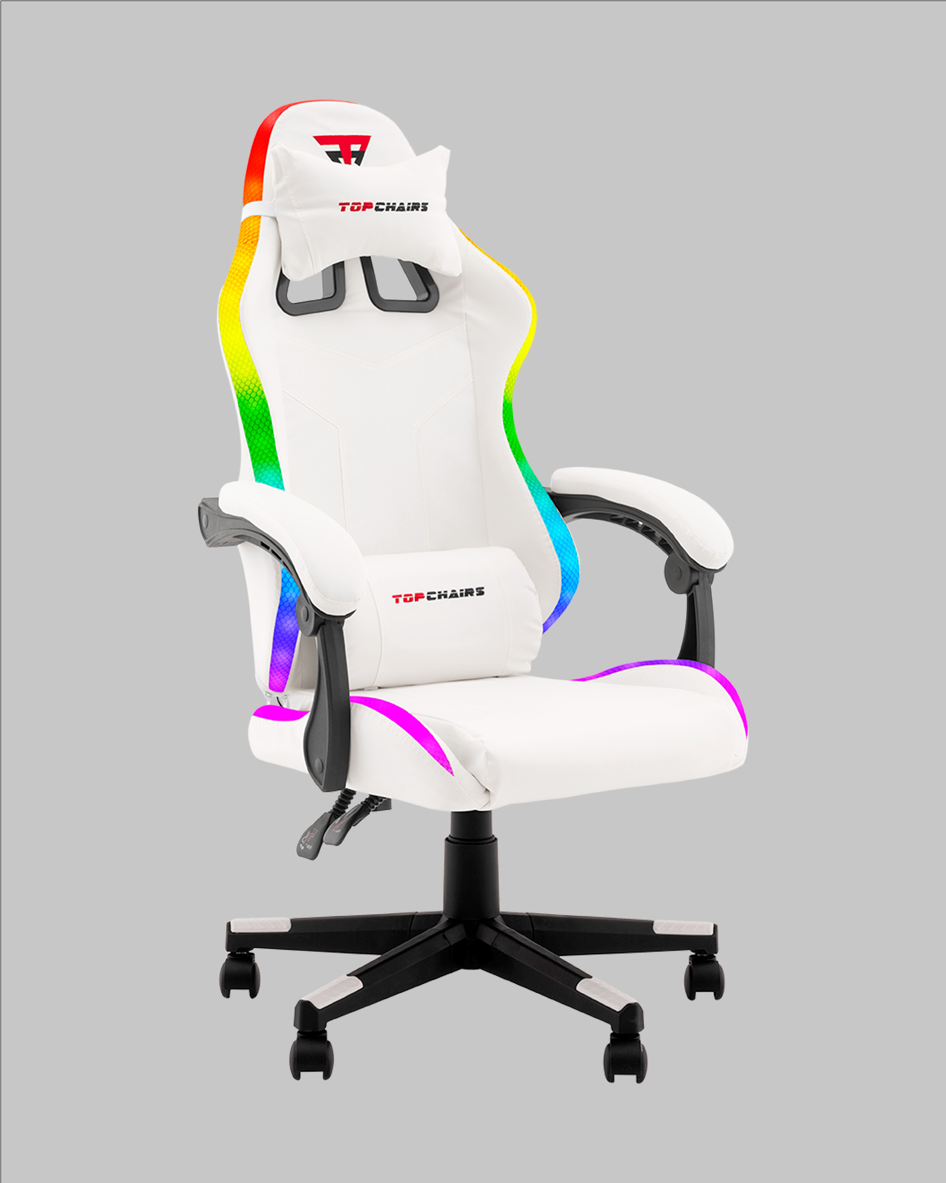 Кресло спортивное TopChairs Druid белый