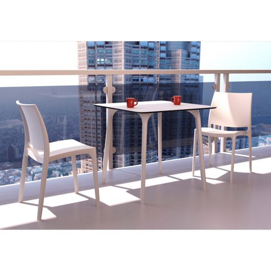 Стул пластиковый Maya, белый