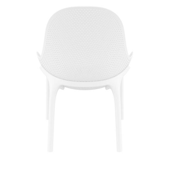 Лаунж-кресло пластиковое Грау, белый