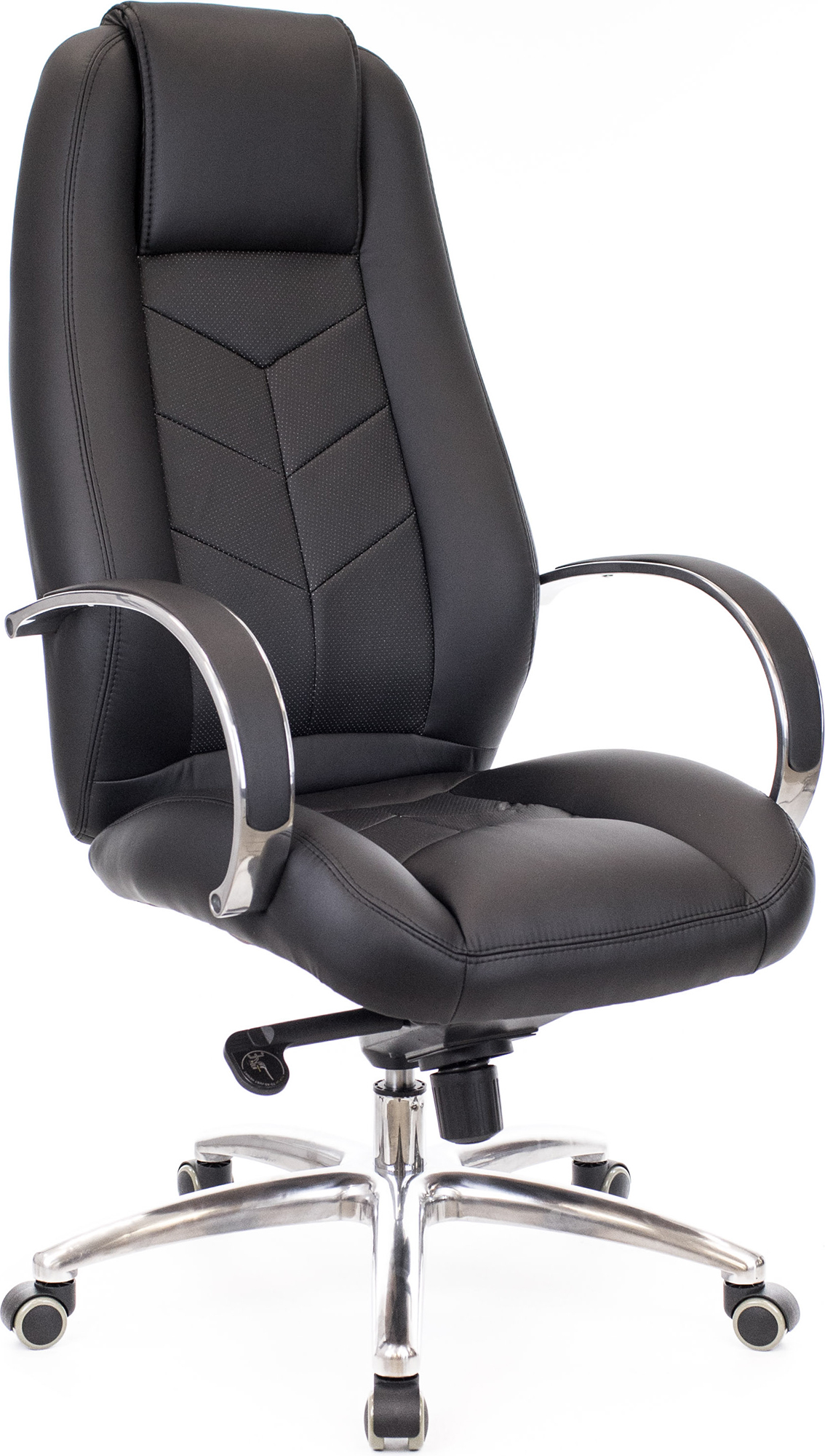 Кресло Everprof Drift Lux (Дрифт Люкс) M Экокожа Черный