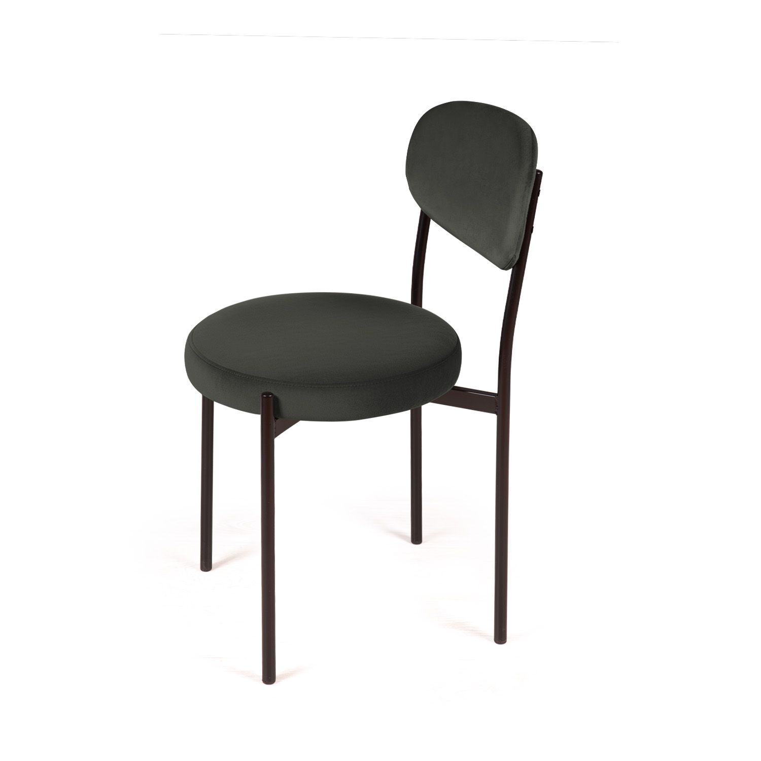 Стул Мейсон, бархат антрацит 14