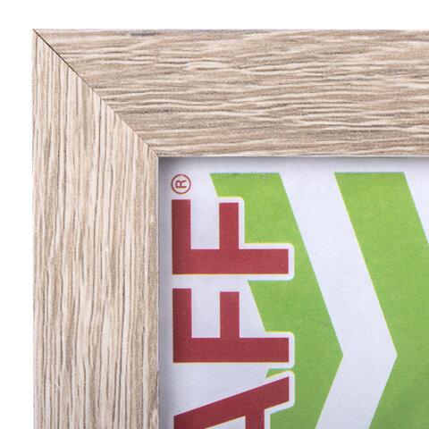 Рамка 10*15 см "капучино" STAFF "Grand", багет 18 мм, стекло, МДФ, 391209