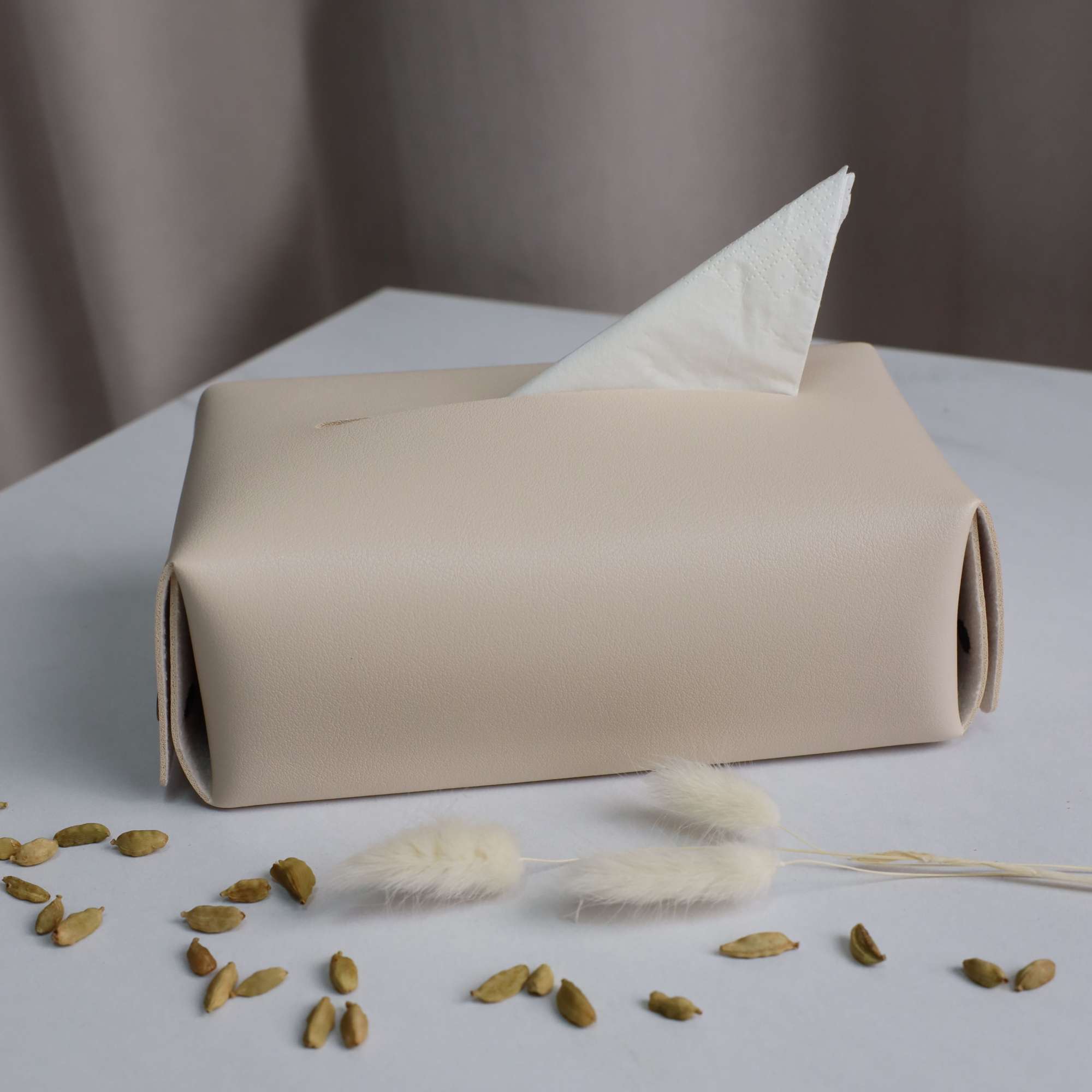 Салфетница COLLETTE, бежевый, 21*12*8см