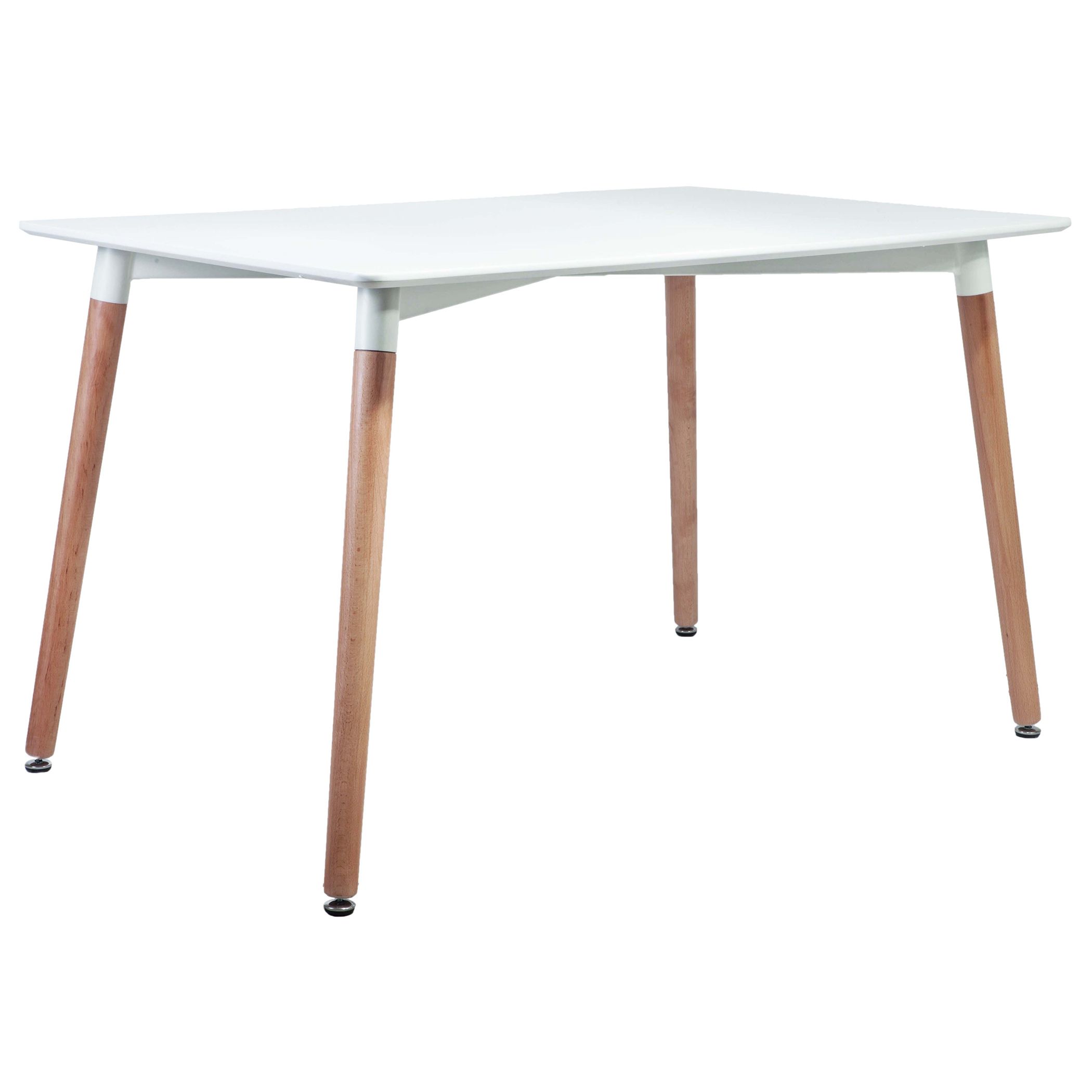 Стол Testa, белый, мдф, длина 120 см