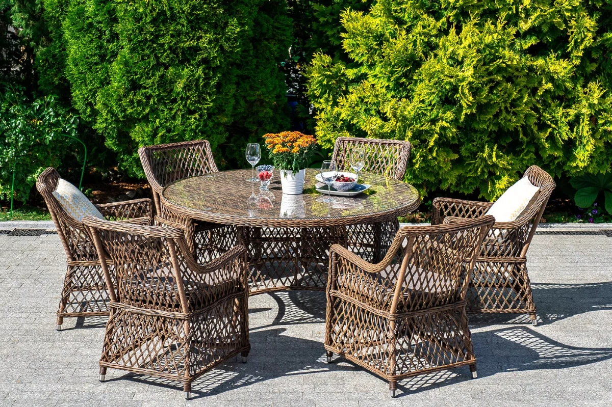 "Эспрессо-150 L" обеденная группа плетеная