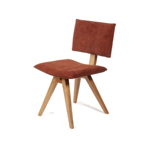 Стул Федерико, массив, ткань медно-коричневый
