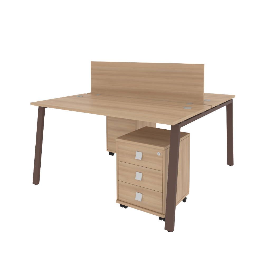 Офисная мебель Metal System Style, комплект №6 (А-опоры)