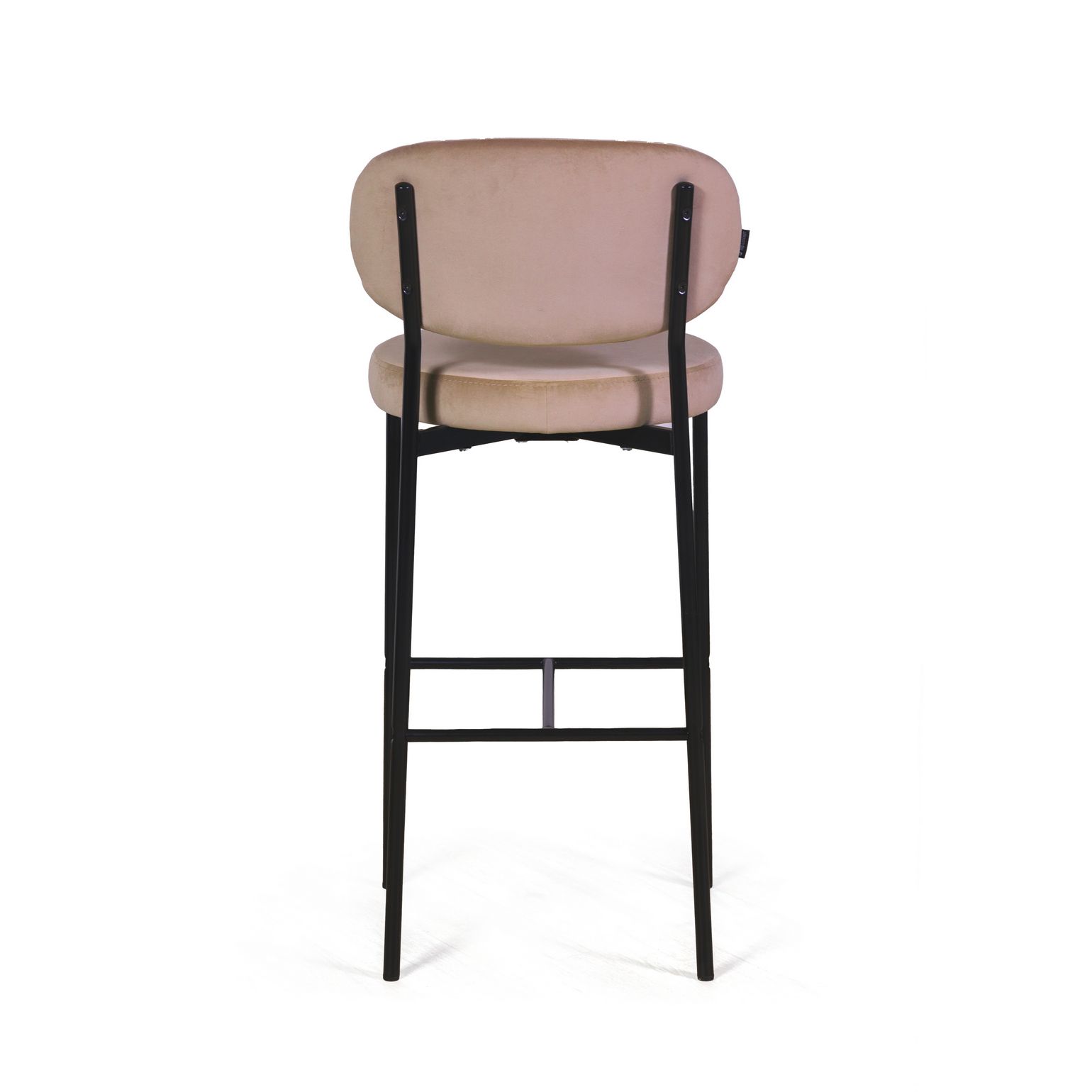 Стул барный Mason, бархат бежевый 5