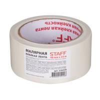 Клейкая лента малярная 48 мм x 25 м, STAFF, 226428