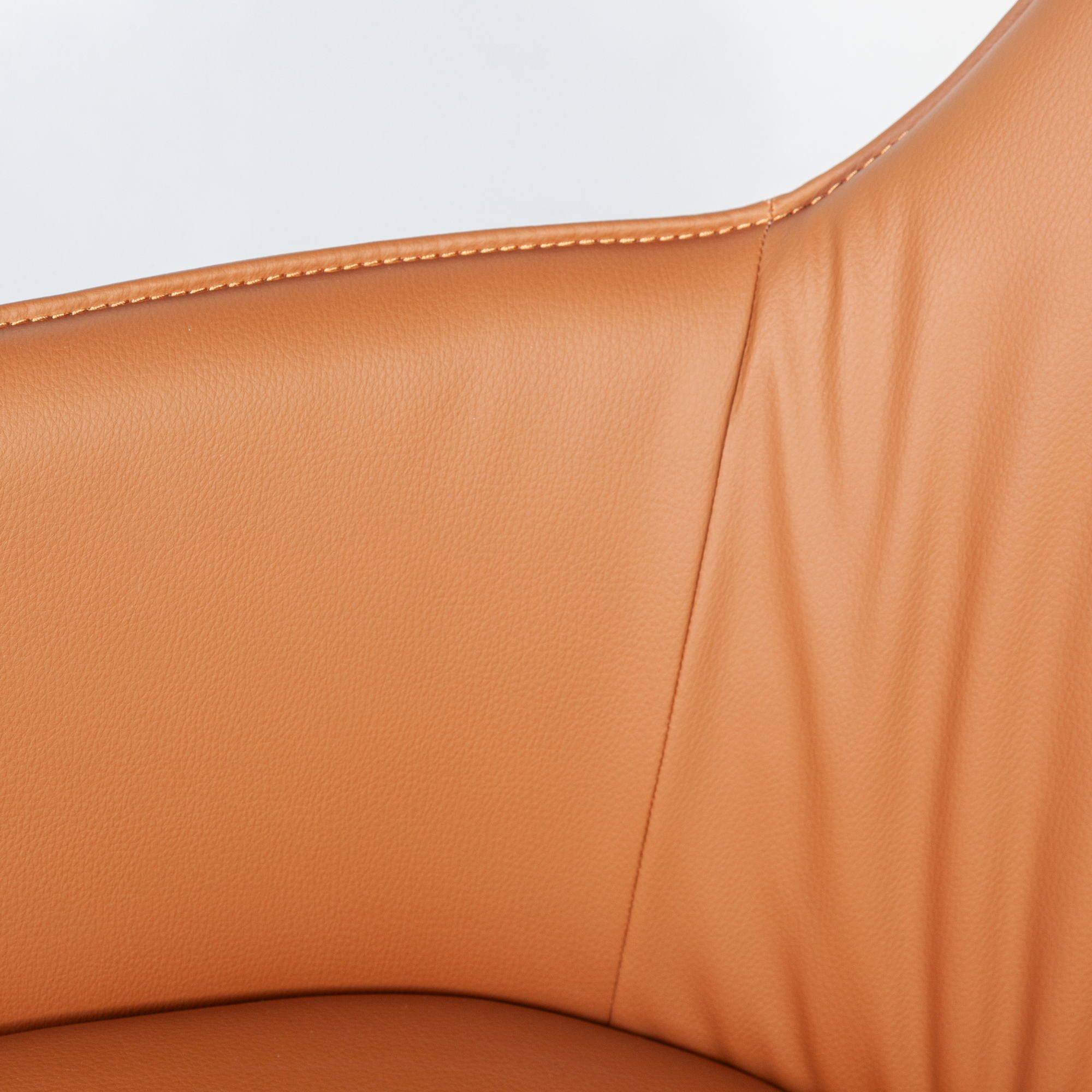 Полукресло София, иск.кожа soft-touch, терракот