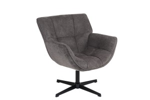 Кресло Konfele темно-серый шенилл